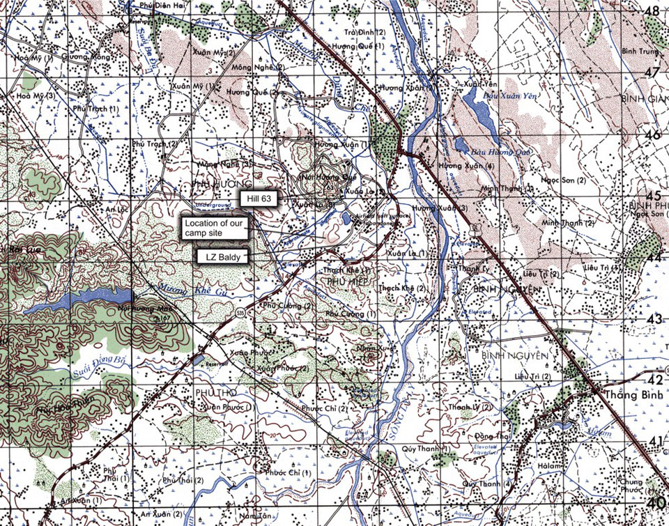 Lz Baldy Vietnam Map - Gretna Hildegaard